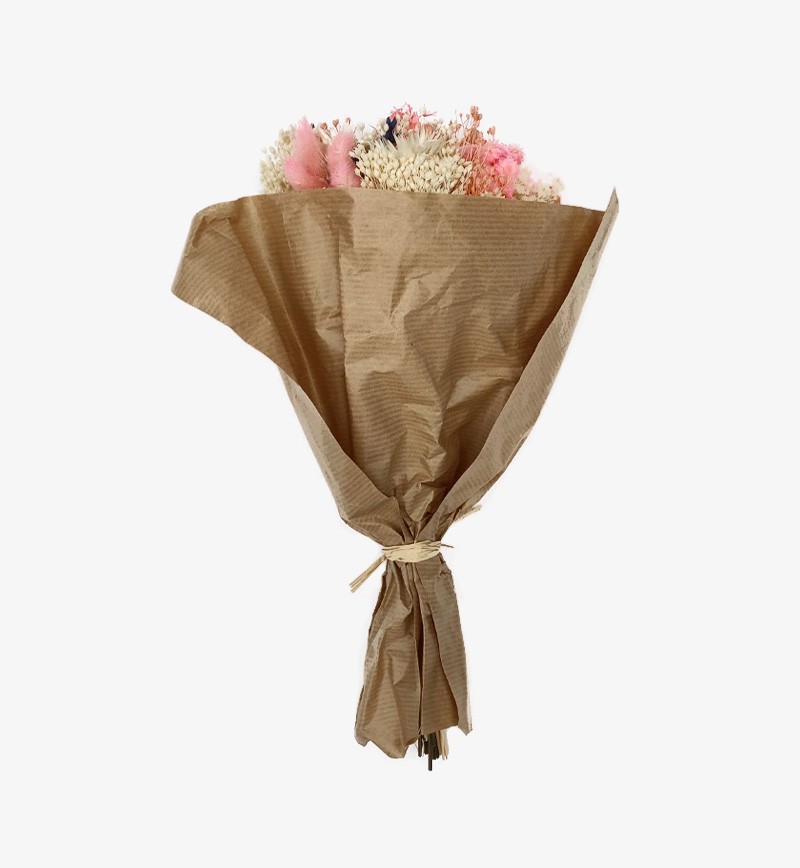 Dried Flower Wrap Bouquet